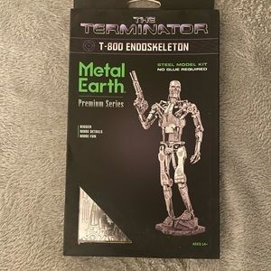 Metal earth steel model kit.